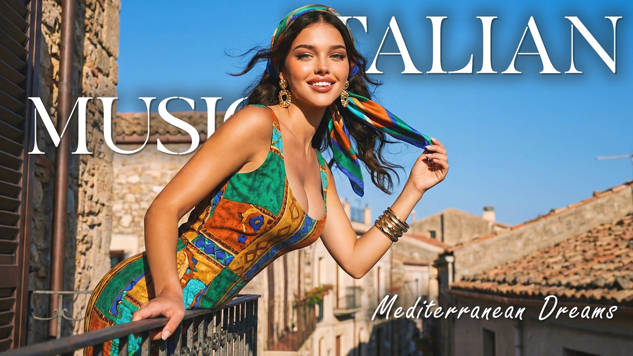 🎶 Итальянские вайбы и средиземноморская музыка 🎶 2+ часа романтической тишины: озеро Комо и Амальфи
