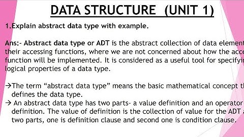 Data Structure RGPV BTech 3rd semester important question 2022 || Data Structure Important Question