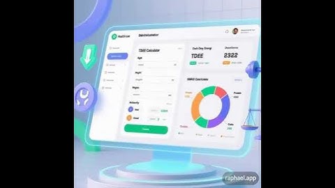 Free TDEE Calculator Find Your Daily Calorie Needs