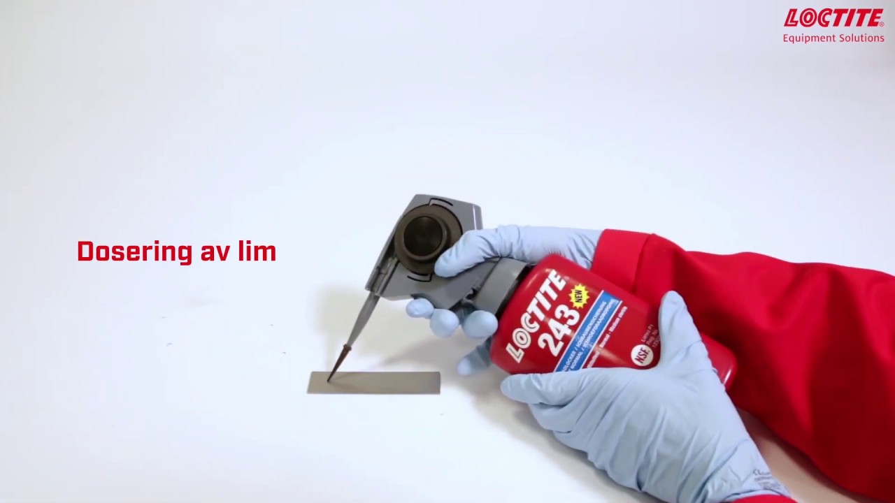 LOCTITE Demo-video - 97001 och 98414 Peristaltiska Handpumpar (SE)