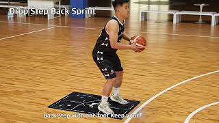 10 Drop Step Back Sprint