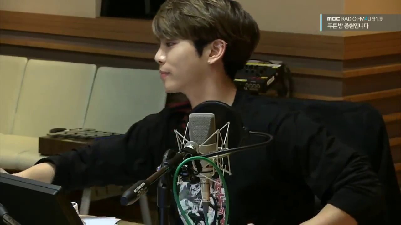 Jonghyun on radio (170208 푸른밤 종현입니다 )