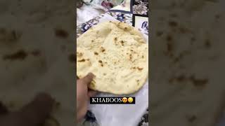 PAKISTANI ROTI 🫓 Itni badi roti😱😱 apne kabhi nai dekhi hogi😍😱 #shorts #roti
