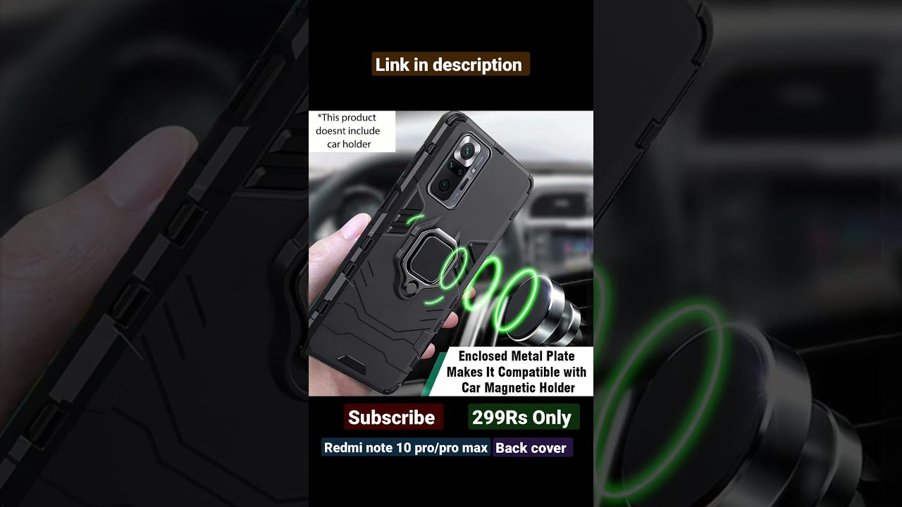 Redmi Note 10 pro best back cover