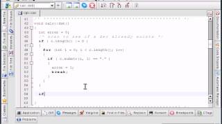 Linux Calculator 13 KDEvelop Part 3