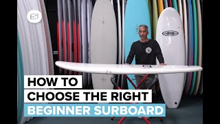 Choose the BEST Beginner surfboard for you | Sideways Surf Guide