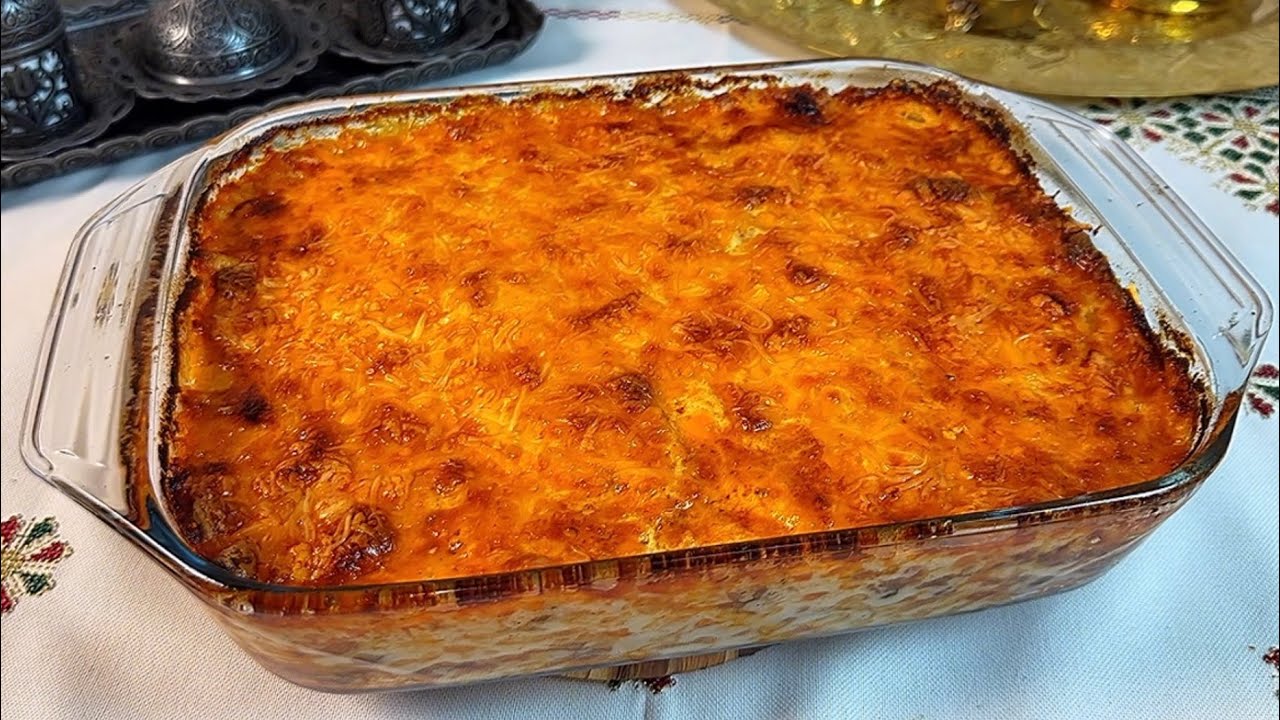 لزانيا بدون عجين وبأسهل طريقة بنينة متشبعوش منها لعشا أو غدا شهيوة صيفية من داكشي الرفيع