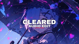Cleared - Lilithzplugz Edit Audio