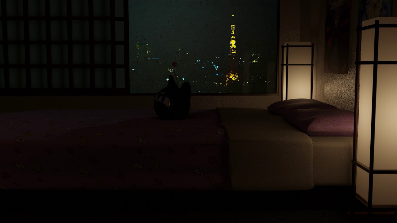 Tokyo Apartment Rain Ambiance 8hrs