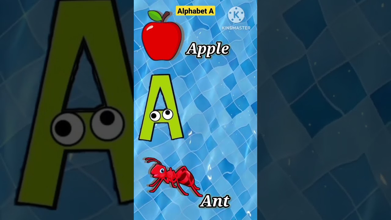 alphabet song| a for Apple song | abcd song| abcd| trendingshorts| unique kids study studio|