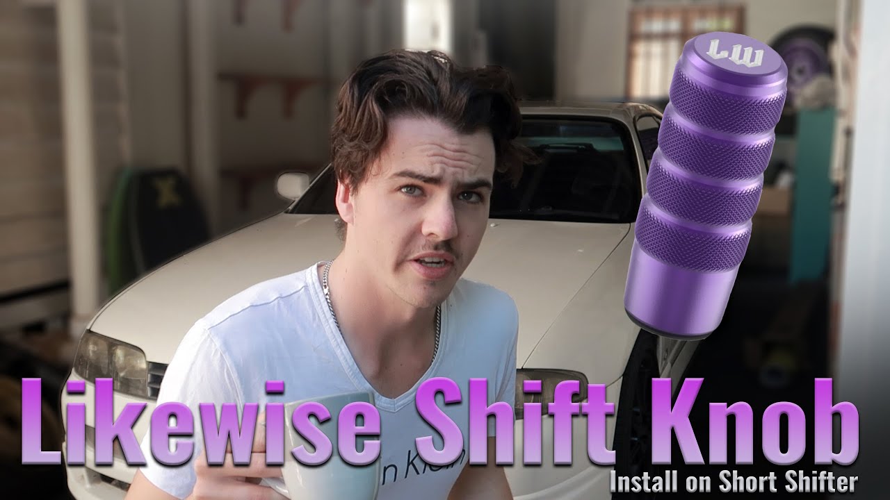 LIKEWISE SHIFT KNOB INSTALL (Short Shifter) 1994 R33 Skyline GTST