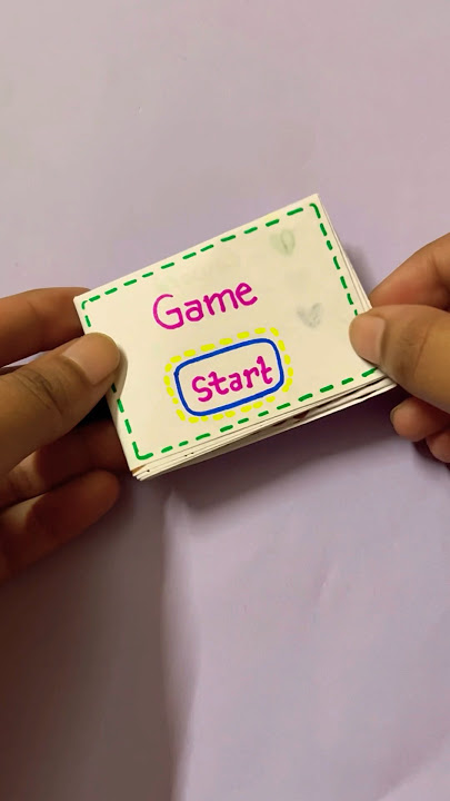 Easy paper game| comment down what you got| paper craft game  #shorts #papergames #papercraft #art