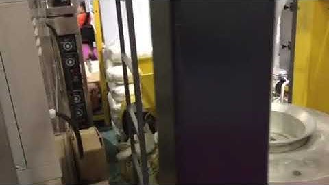 Mini Film blowing machine with two color flexo printing machine