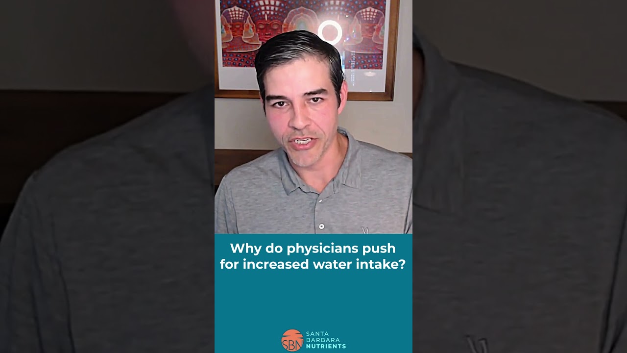 Why Do Physicians Push Water Intake With PKD? #pkd #polycystickidneydisease