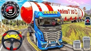 Us cargo delivery truck simulator 3D - city cargo truck simulator 3d - truck driving game offline - screenshot 3
