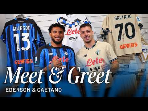 afktoto x indosultan88 - Gaetano ed Éderson, bagno di folla all’Atalanta Store!-ENG SUBs