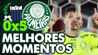 LIVERPOOL-URU 0 X 5 PALMEIRAS | MELHORES MOMENTOS | LIBERTADORES 2024