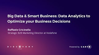 Big Data & Smart Business: Data Analytics to Optimize Your Business Decisions by Raffaele Gricinella