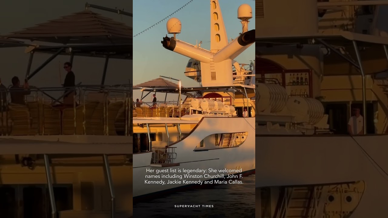 CHRISTINA O: 99 metres of history in Cannes 🇫🇷