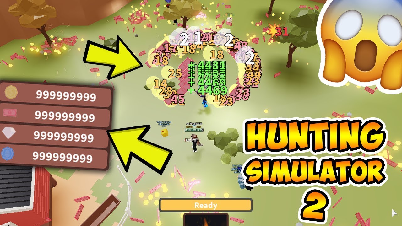 Omg Hunting Simulator 2 Hack Script Infinite Coins Gems Auto Farm More 2019 Youtube - hunting simulator 2 roblox codes