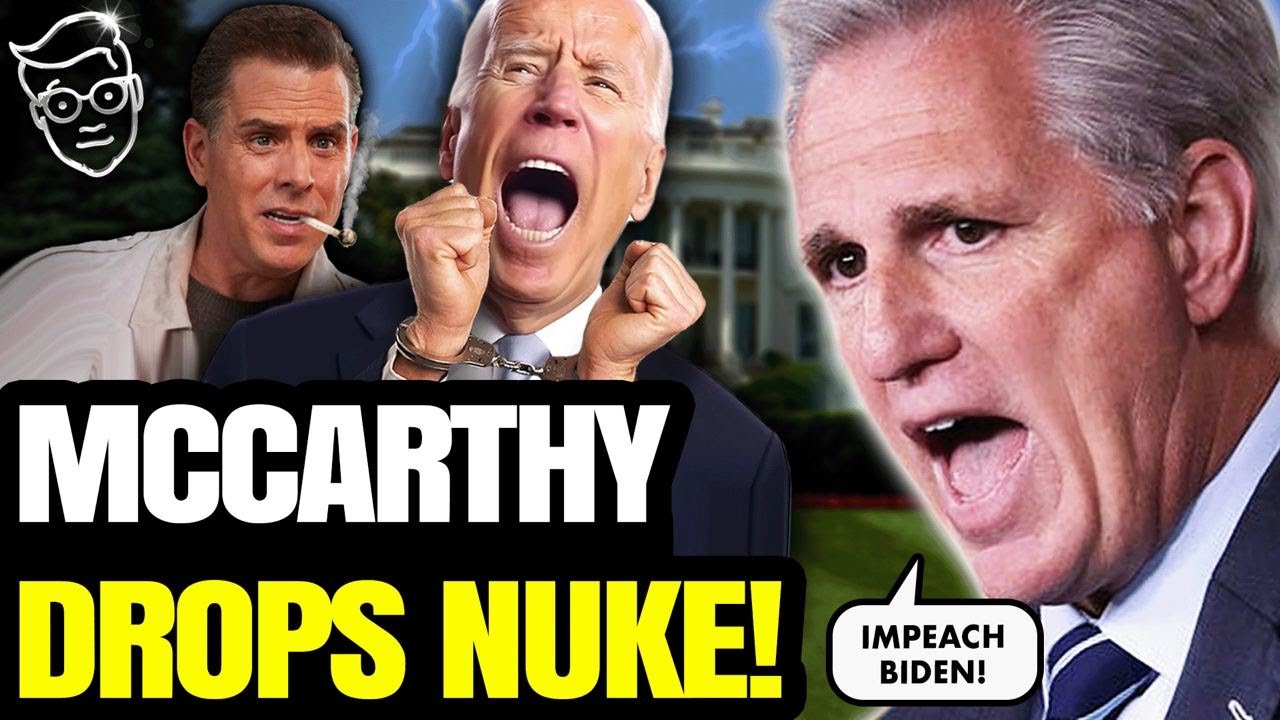 🚨 SPEAKER MCCARTHY ANNOUNCES BIDEN IMPEACHMENT 🚨