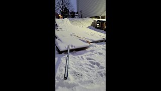 2023 Backyard Snowskate Terrain Park Build / Reveal !!!!