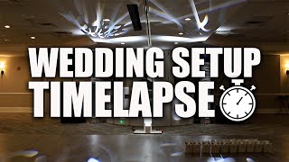 Watch Us Setup My Wedding DJ Gear! (Timelapse)