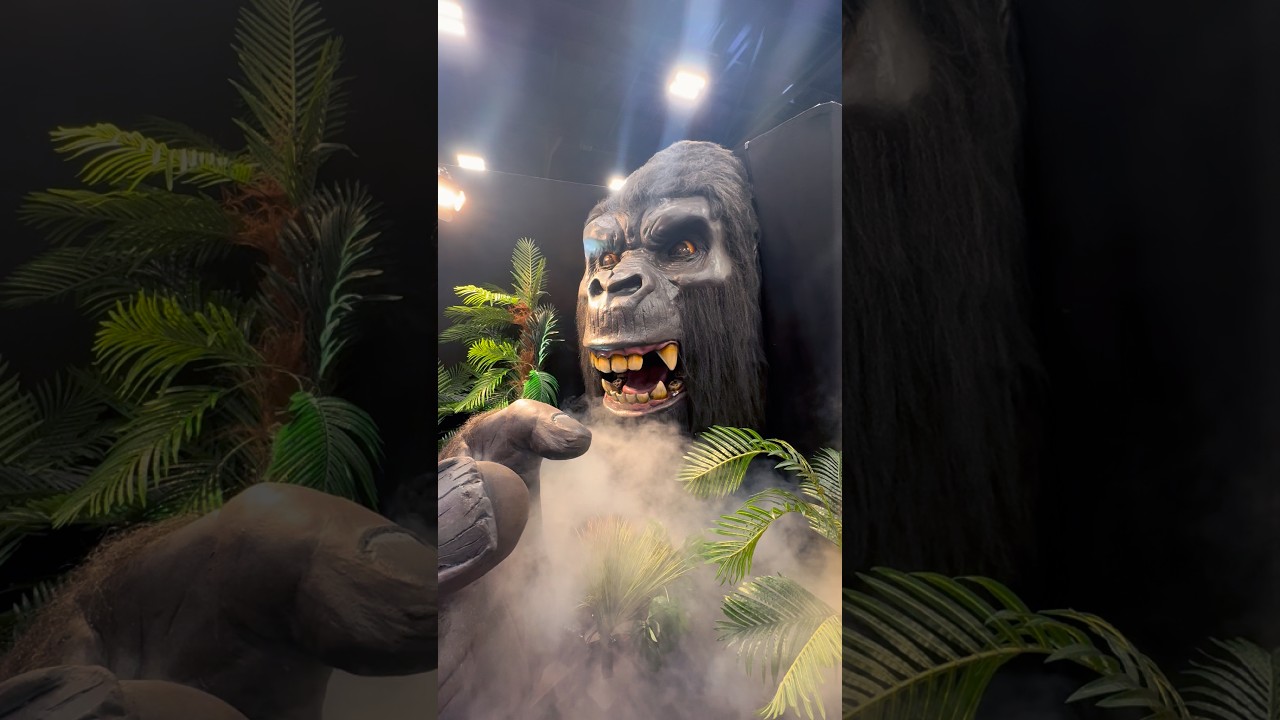👻KING KONG🦍🐵 #diycosplay #halloween #diy #halloween #makeup #fyp #kong #distortionsunlimited 💀