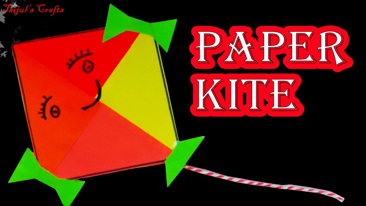 How To Make Kite With Chart Paper