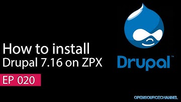 How to install Drupal 7.16 on a ZPanelX Server