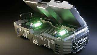 Hard Surface Crate - Blender