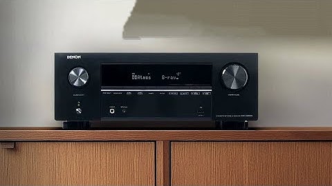 Denon AVC-X2850H | 7.2 kanalen pure audiokracht!