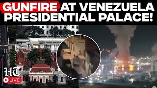 LIVE: Heavy Gunfire Erupts Near Venezuela’s Presidential Palace Amid Reports of Chaos in Caracas