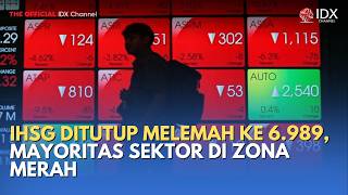 The Jakarta Composite Index (JCI) Closes Lower at 6,989, with Most Sectors in the Red | MILENOMICS