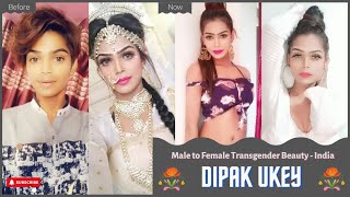 Male to Female Transgender Girl Dipak Ukey - India #trasgender