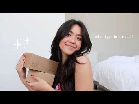 what i get in a week 📦 | microinfluencer pr unboxing haul