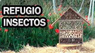 Como Hacer Y Porque Instalar Un Hotel De Insectos O Refugio En El Huerto || La Huertina De Toni