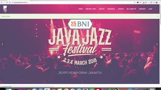 How to Buy JJF 2018 Ticket with BNI Credit Card Installment