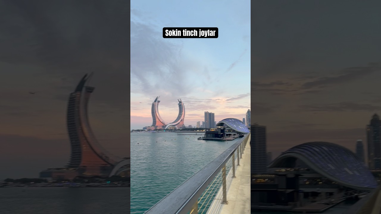 Qatar doha marina 🏝️