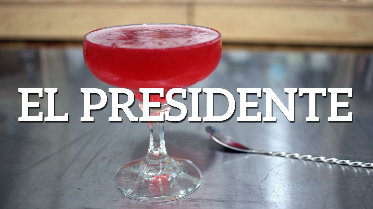 El Presidente Cocktail Recipe The Busy Mom Blog