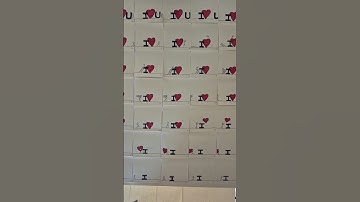 Flipbook Animation using sticky notes #flipbook #trending #diy #heart #shorts