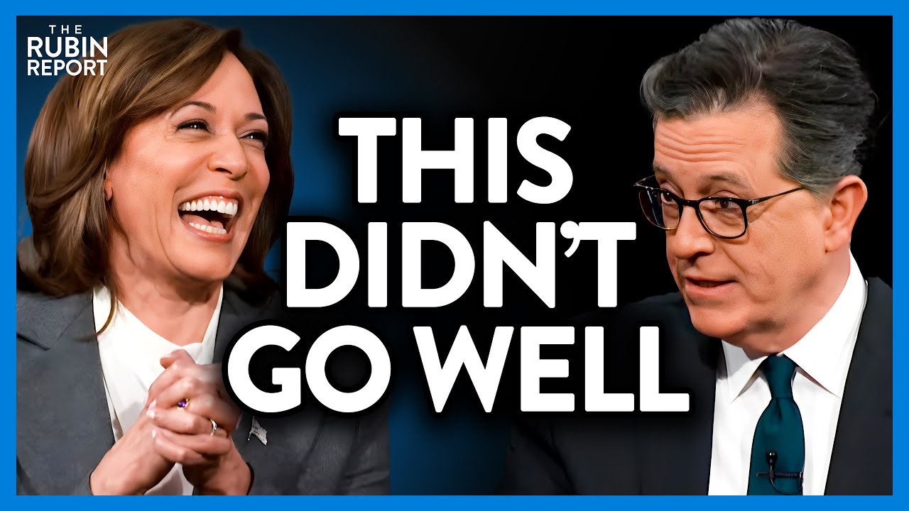 Colbert Looks Shocked When Kamala Harris Can’t Answer This | Direct Message | Rubin Report
