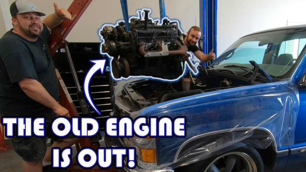 Finished Pulling The Stock Drivetrain! One Step Closer To The L83 Swap