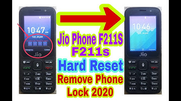 Jio Phone F211S Hard Reset||Remove Phone Lock 2020||Pin Unlock 100% Working By Tech Babul