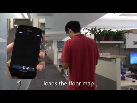 Mobile indoor localization demo