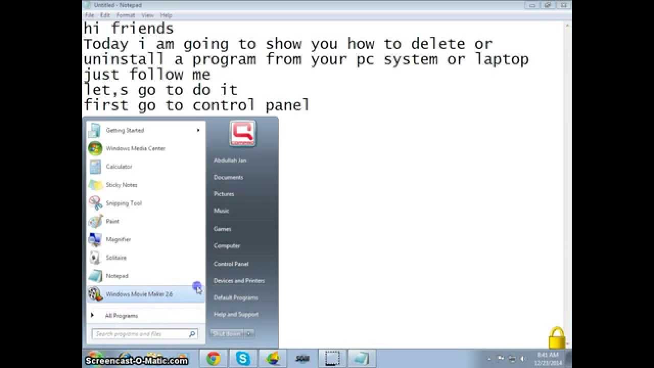 How To Fully Remove A Program From Your Computer YouTube