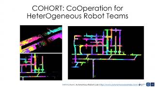 Mihir Kulkarni: COHORT: CoOperation for HeterOgeneous Robot Teams