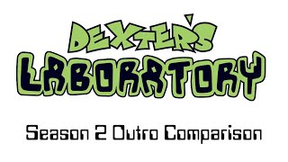 Dexter's Laboratory Season 2 Outro Comparison