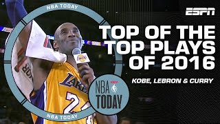 Kobe Bryants Finale, Lebron James Nba Finals Top Of The Top Plays Of 2016 Nba Today