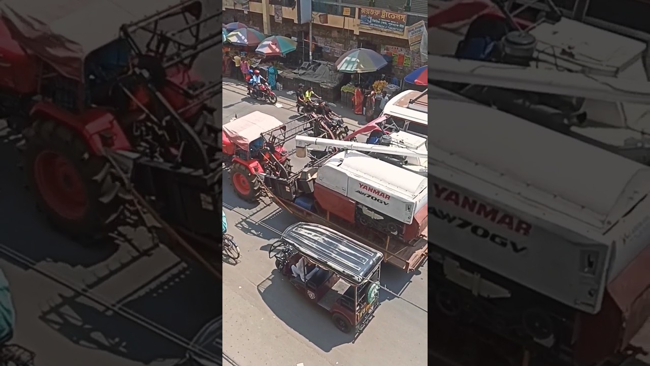 Shape:: Yanmar AW70GV Harvester 